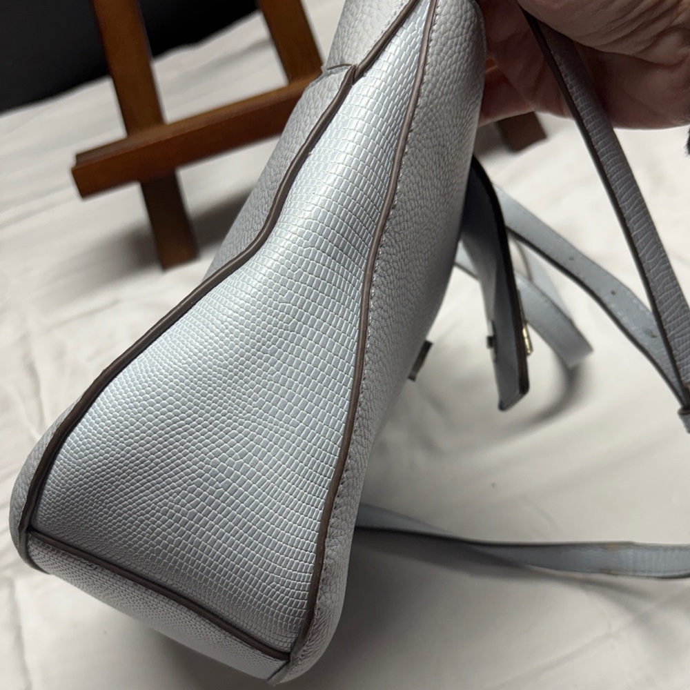 Anne Klein Light Gray Shoulder Bag - Picture 8 of 10